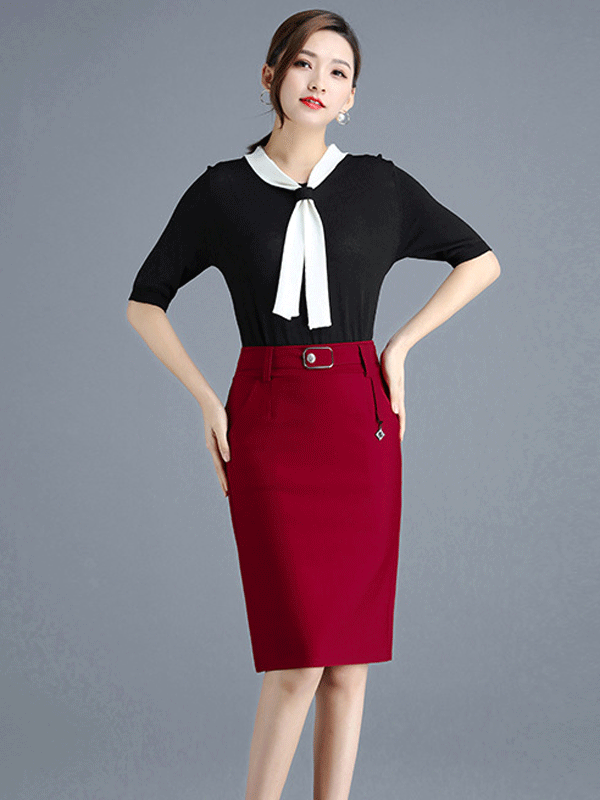 Ximena Office Skirt